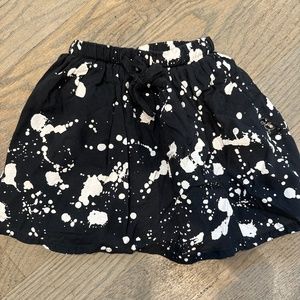 Adorable NUNUNU Splatter Skirt - Size 4-5